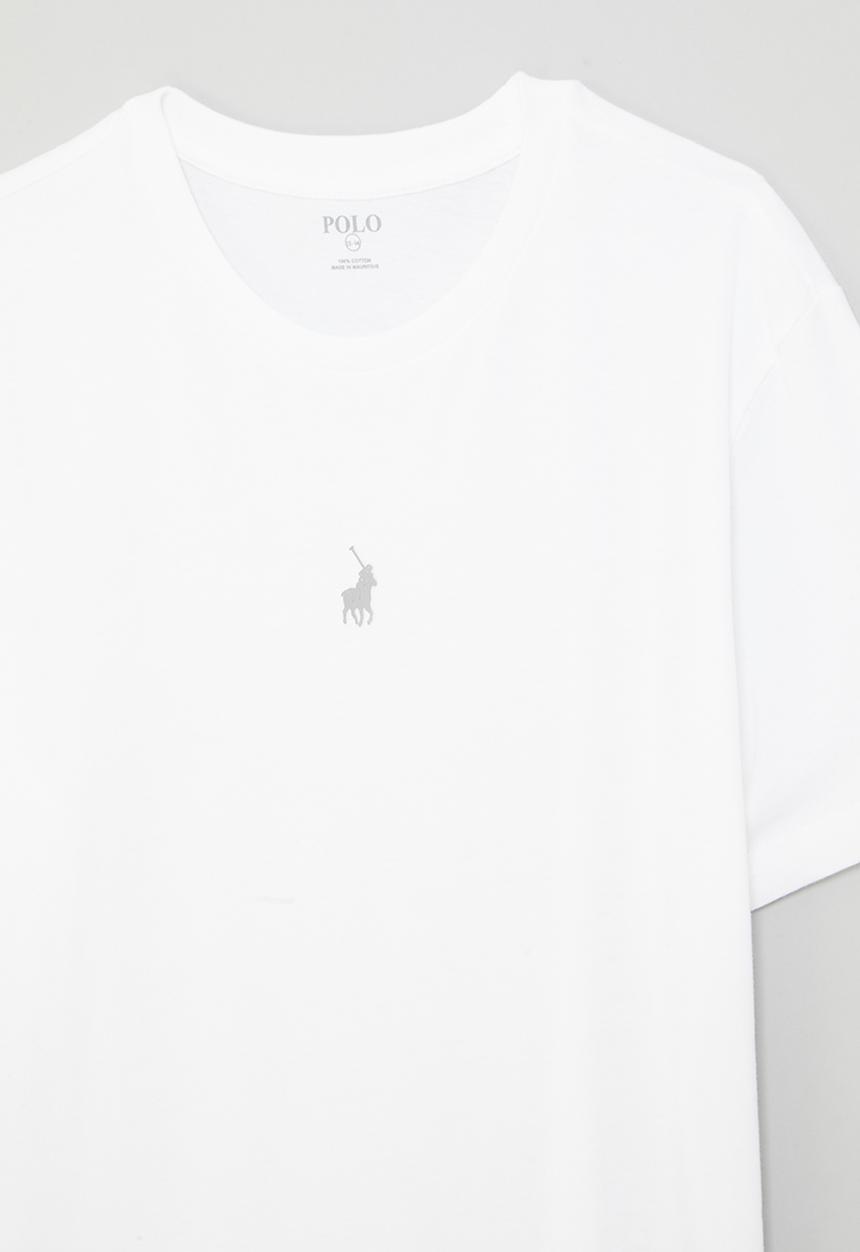 POLO - Boys gary printed short sleeve tee - white