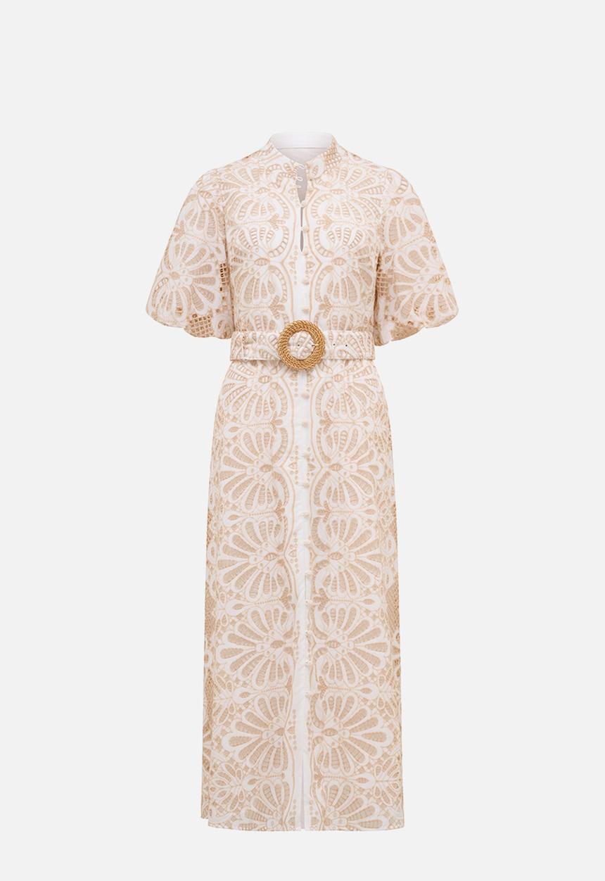 Forever New - Valencia Broderie Shirt Dress