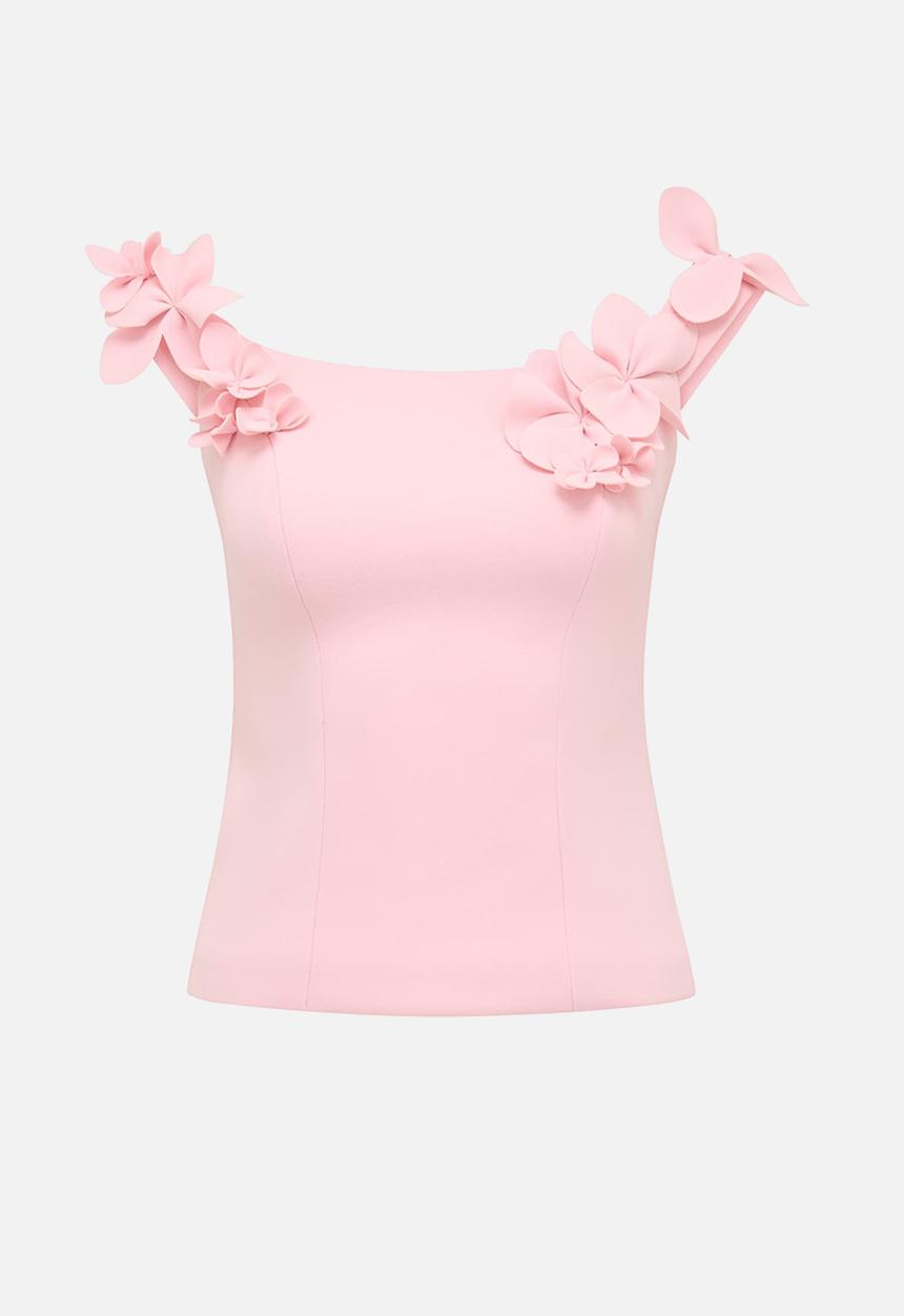 Forever New - Faye Applique Bardot Top
