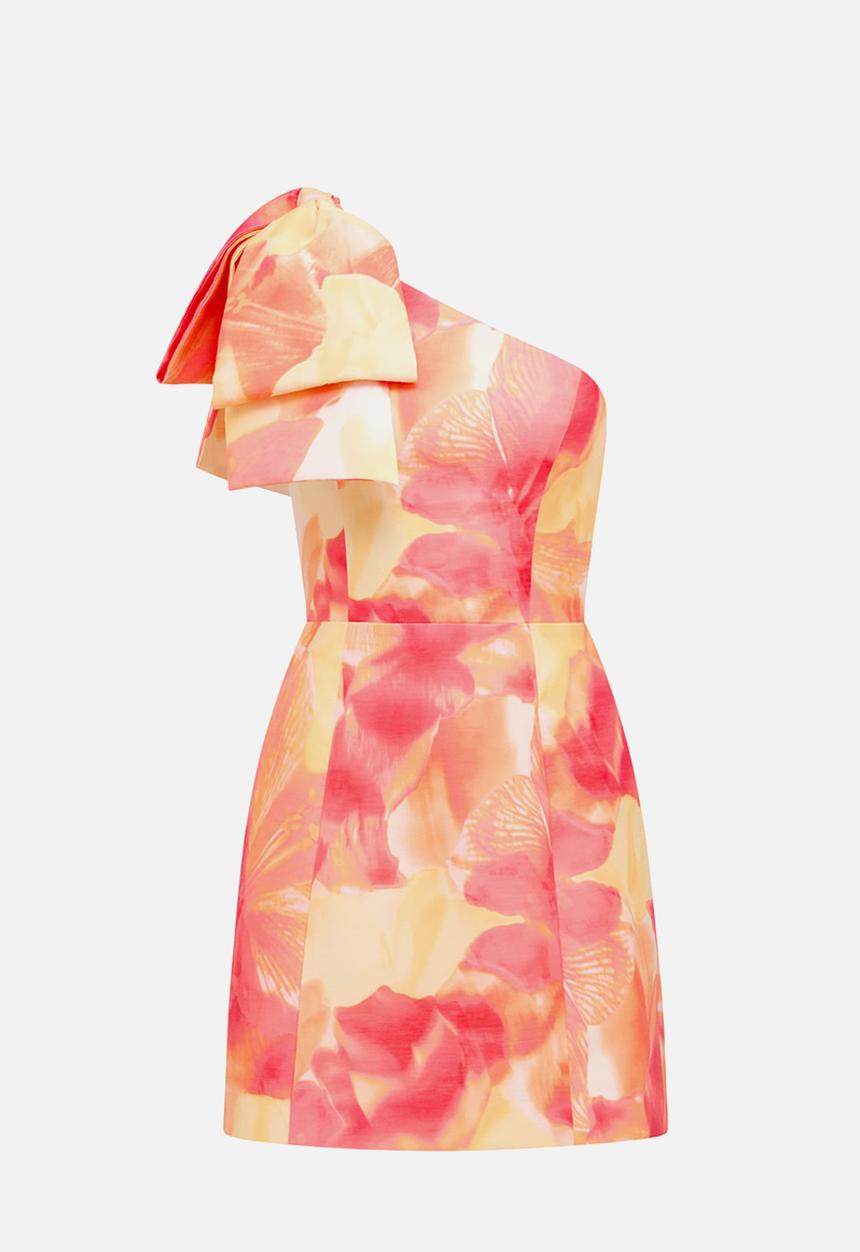 Forever New - Darcy One Shoulder Bow Mini Dress
