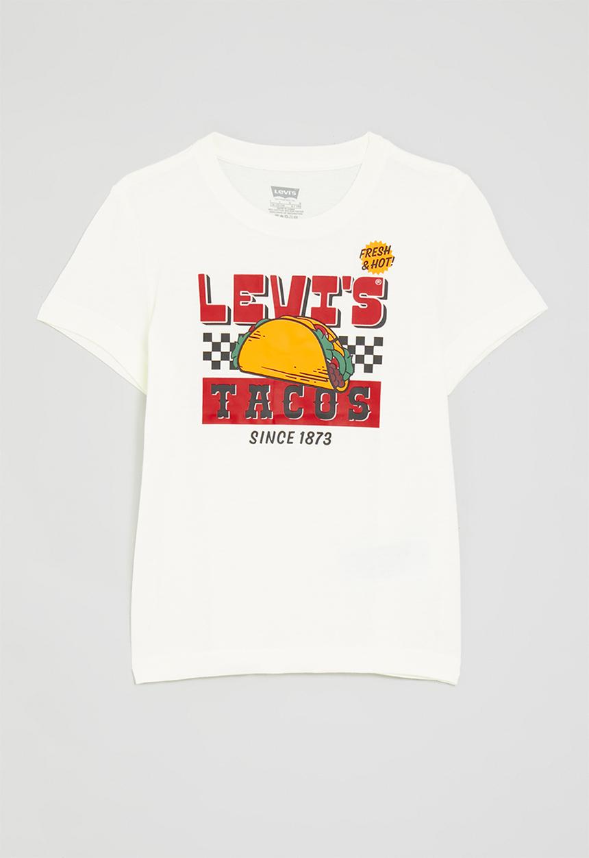 Levi’s® - Lvb fresh & hot tacos tee - levi's egret
