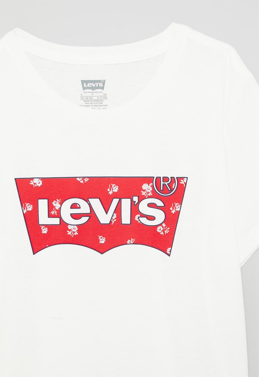 Levi’s® - Levi's® floral batwing tee - blanc de blanc