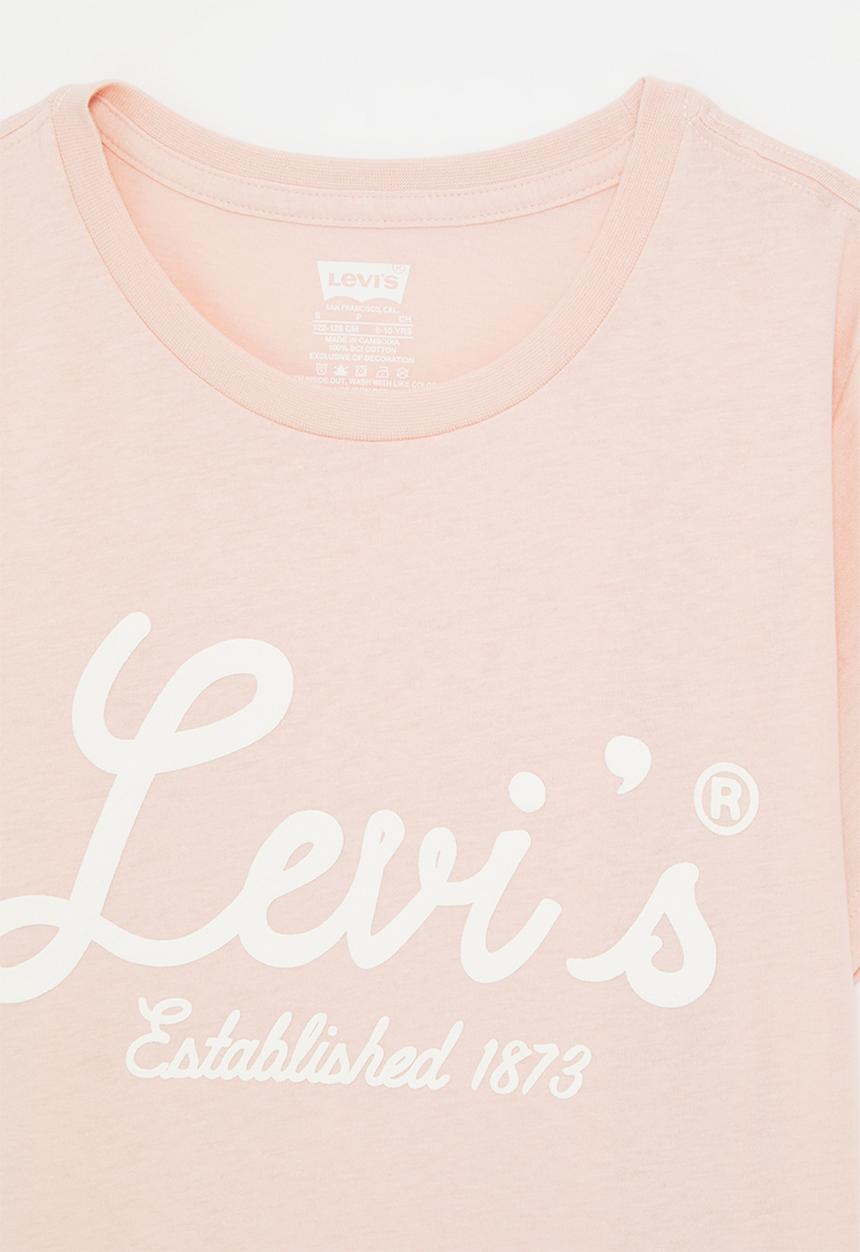 Levi’s® - Levi's® script logo tee - lotus