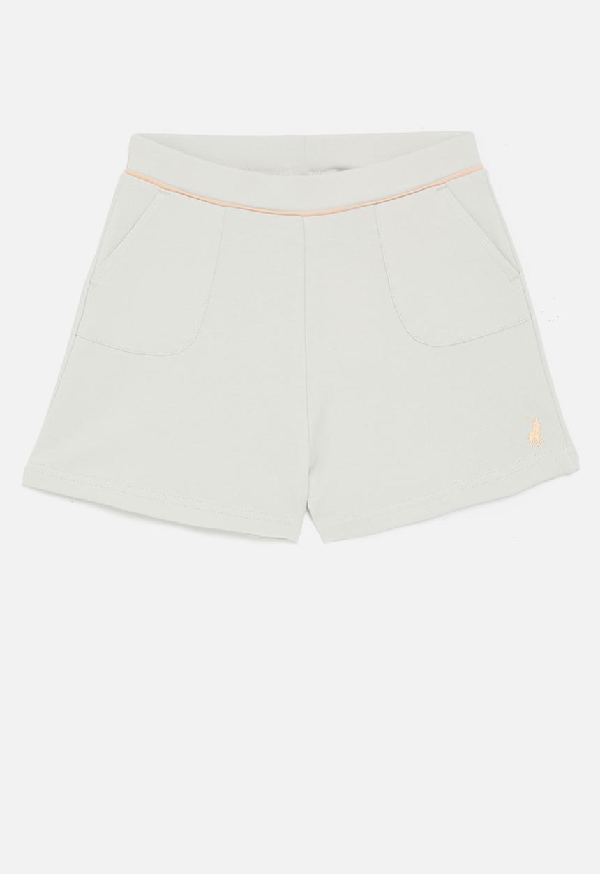 POLO - Girls madison short - silver grey