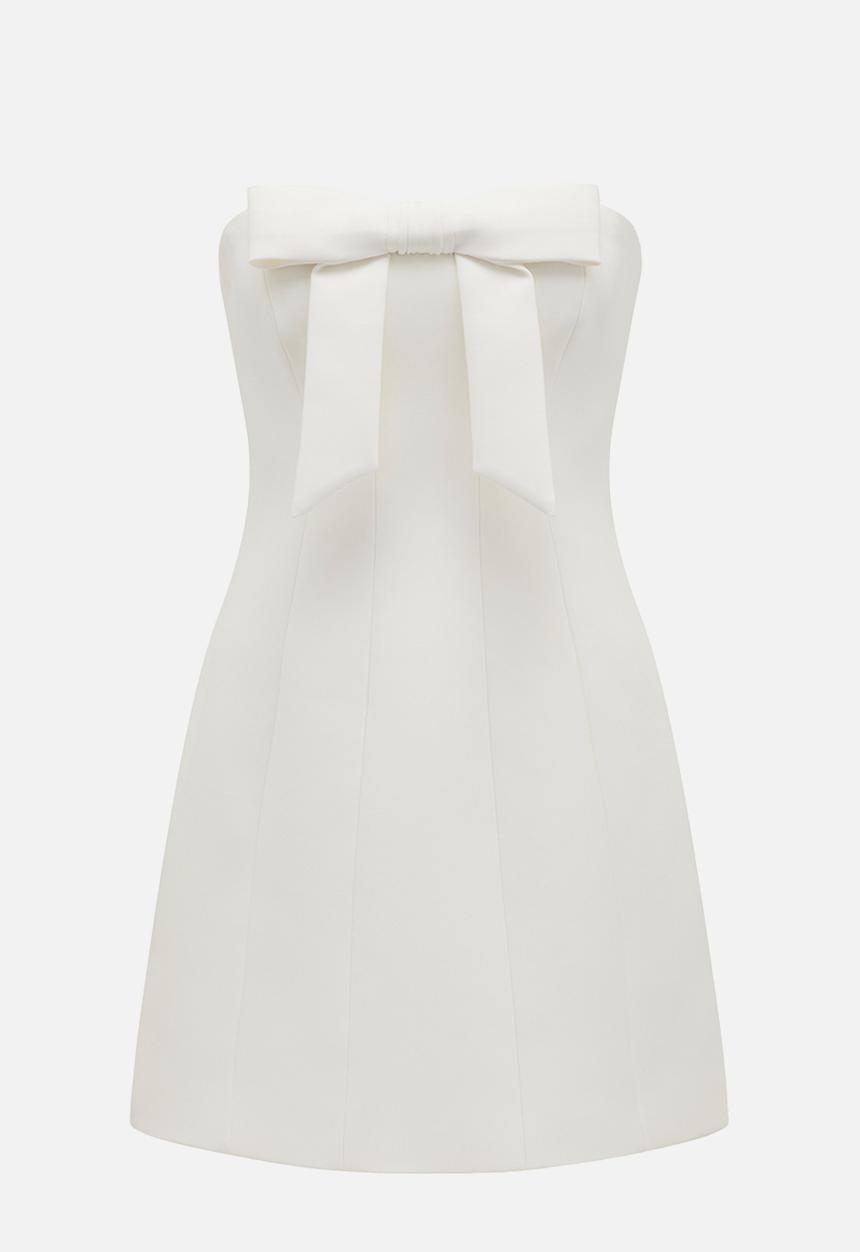 Forever New - Harper Strapless Bow Mini Dress
