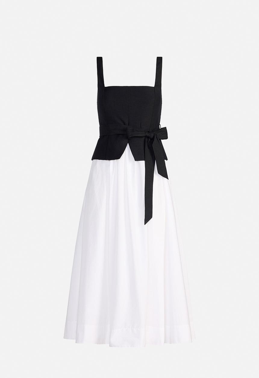 Forever New - Celina 2 In 1 Linen Cotton Midi Dress