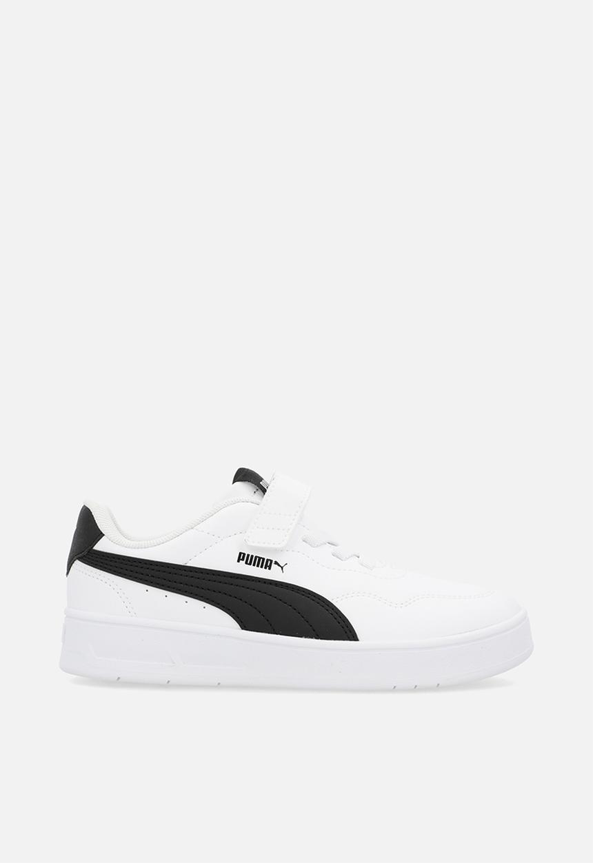 PUMA - Court Lally Ac+ Ps - Puma White-Puma Black