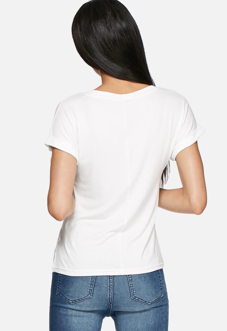 dailyfriday - Badge roll sleeve tee 2 pack 