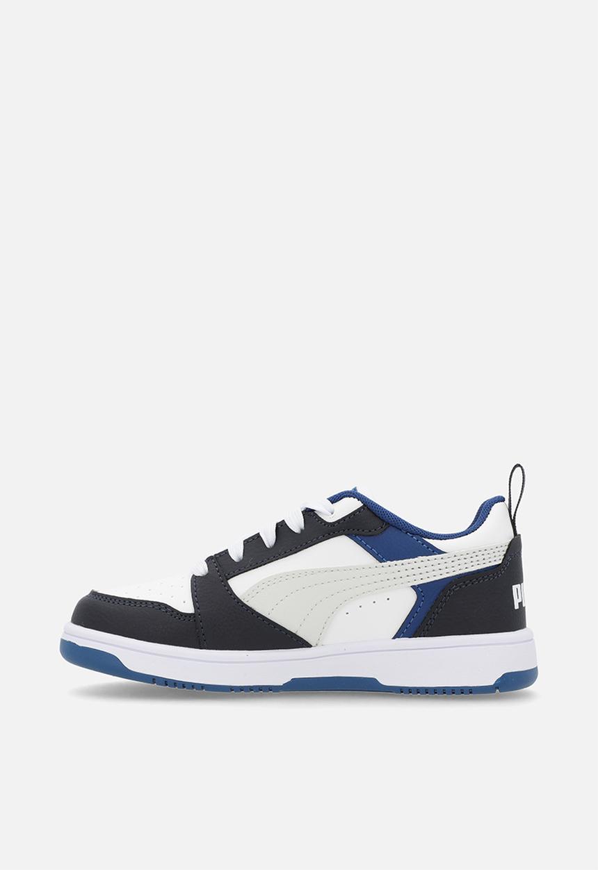PUMA - Puma Rebound V6 Lo Ps- White-Feather Gray/ Black