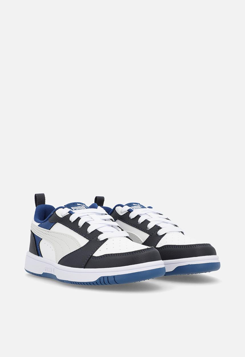 PUMA - Puma Rebound V6 Lo Ps- White-Feather Gray/ Black