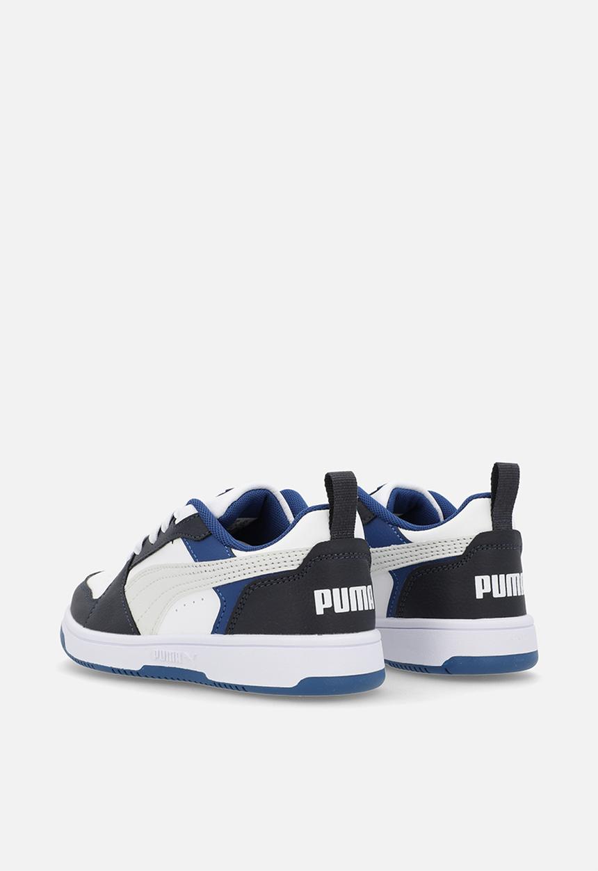 PUMA - Puma Rebound V6 Lo Ps- White-Feather Gray/ Black