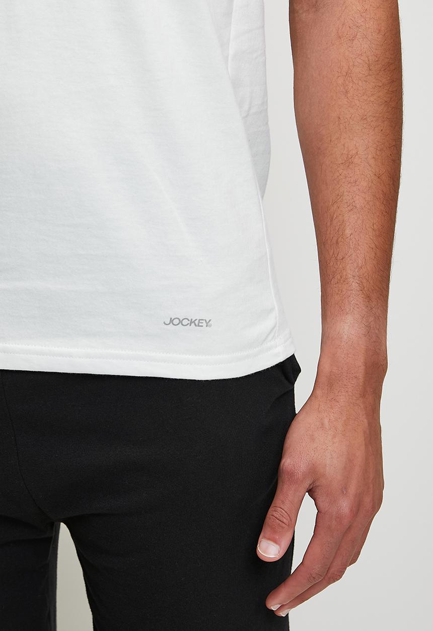 Jockey - 2 Pack crew neck undershirt - classic white