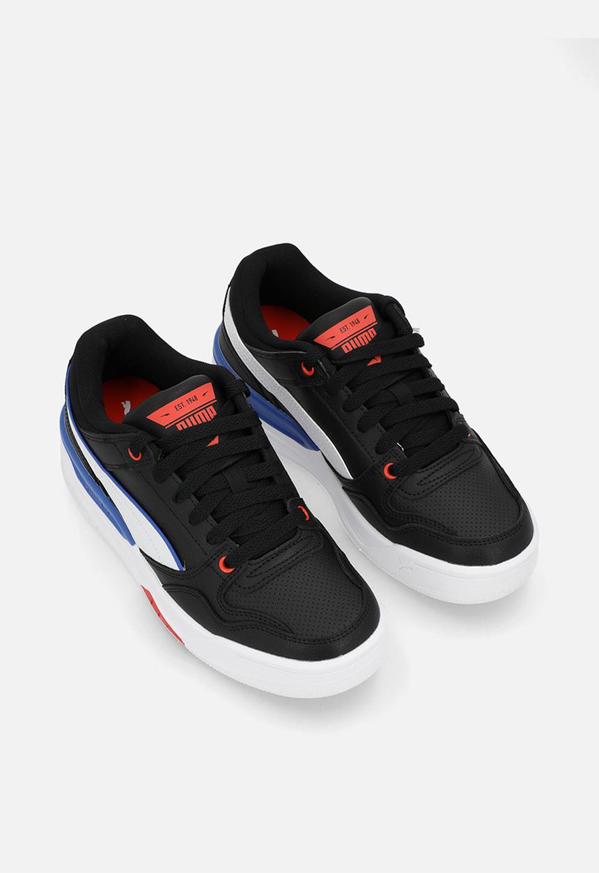 PUMA - Rebound Retro Ps - Black/White/Fierce Red