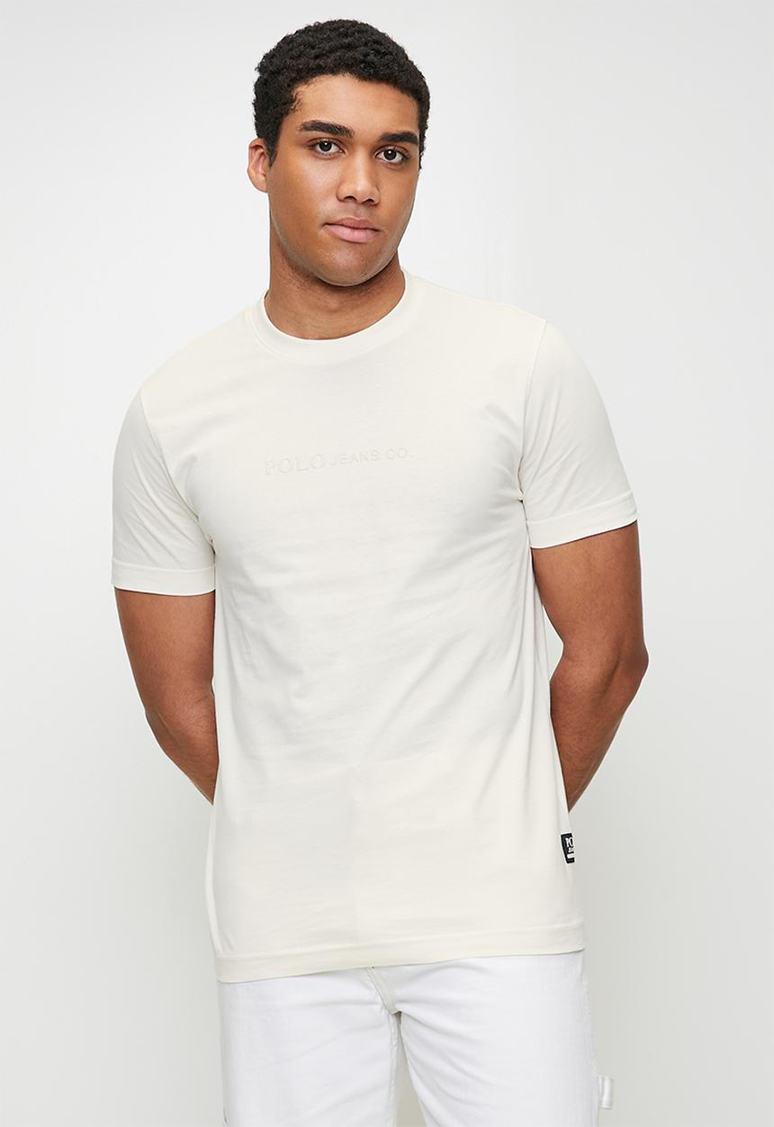 POLO - NALA  PJC Ss Hd Logo Tee - Off White