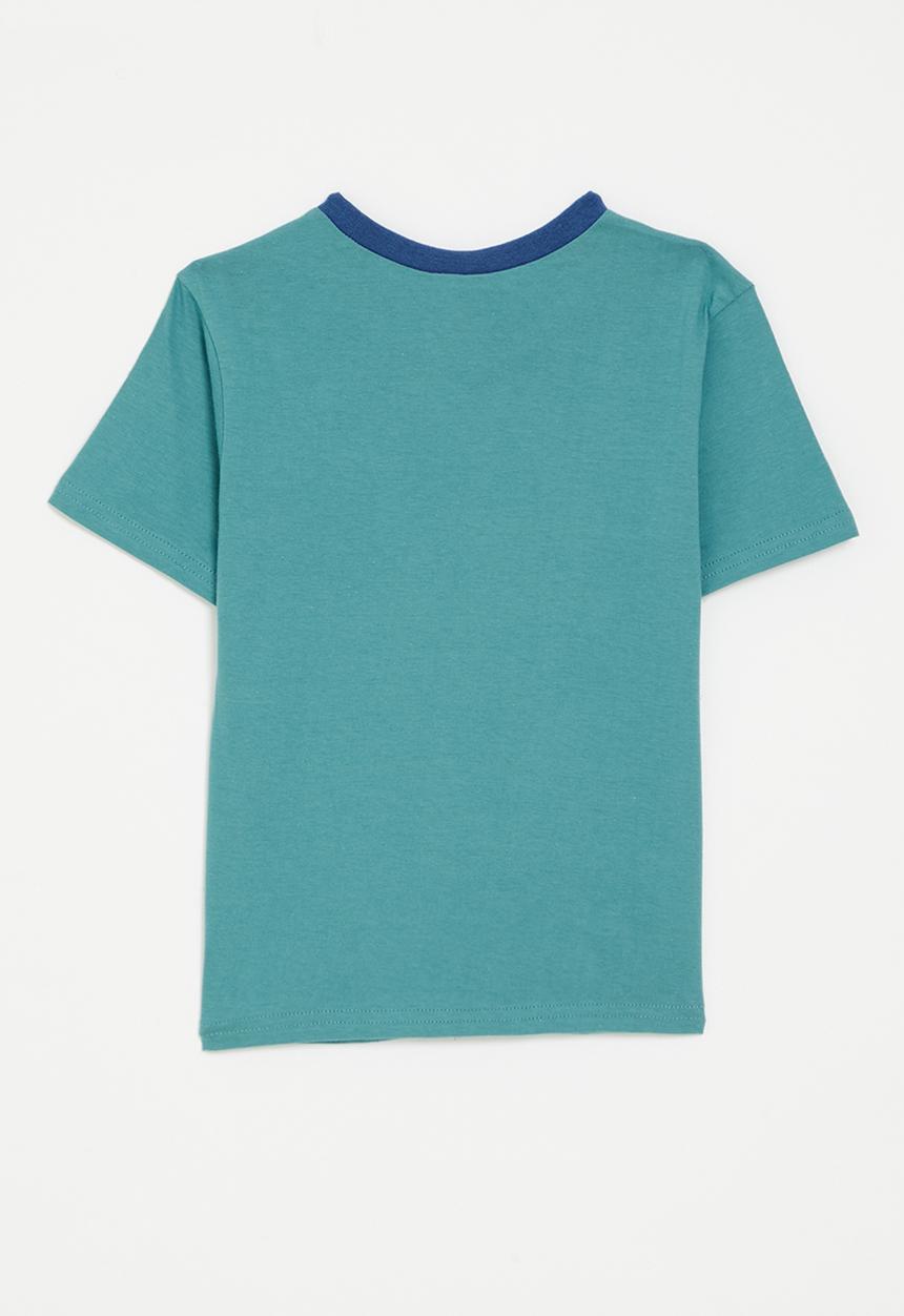 Pop Candy - Paw Patrol graphic tee - mint blue/multi/mighty pups
