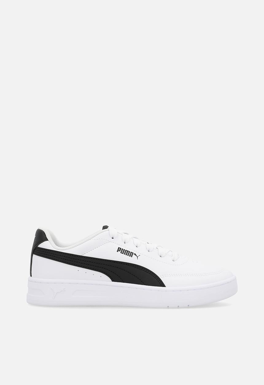 PUMA - Court Classic Clean Jr-Puma White-Puma Black