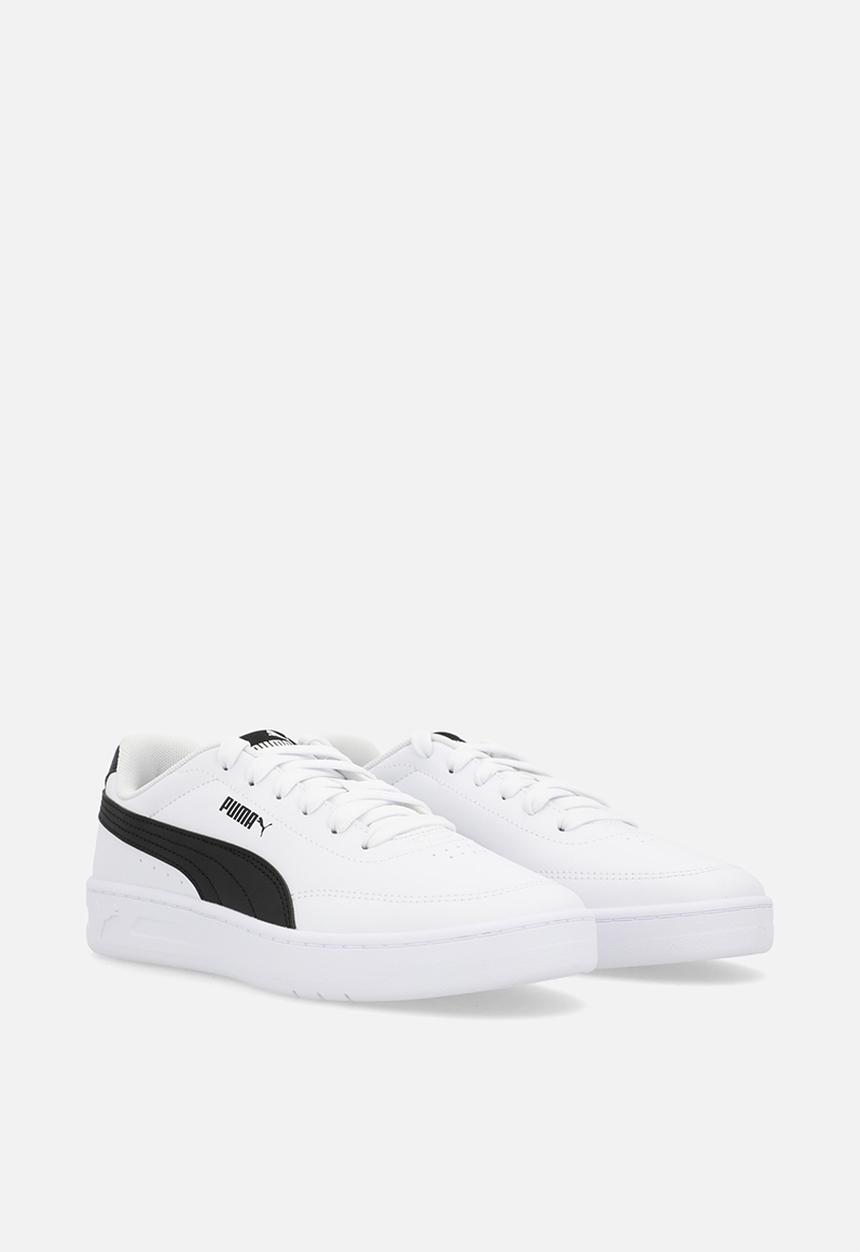PUMA - Court Classic Clean Jr-Puma White-Puma Black