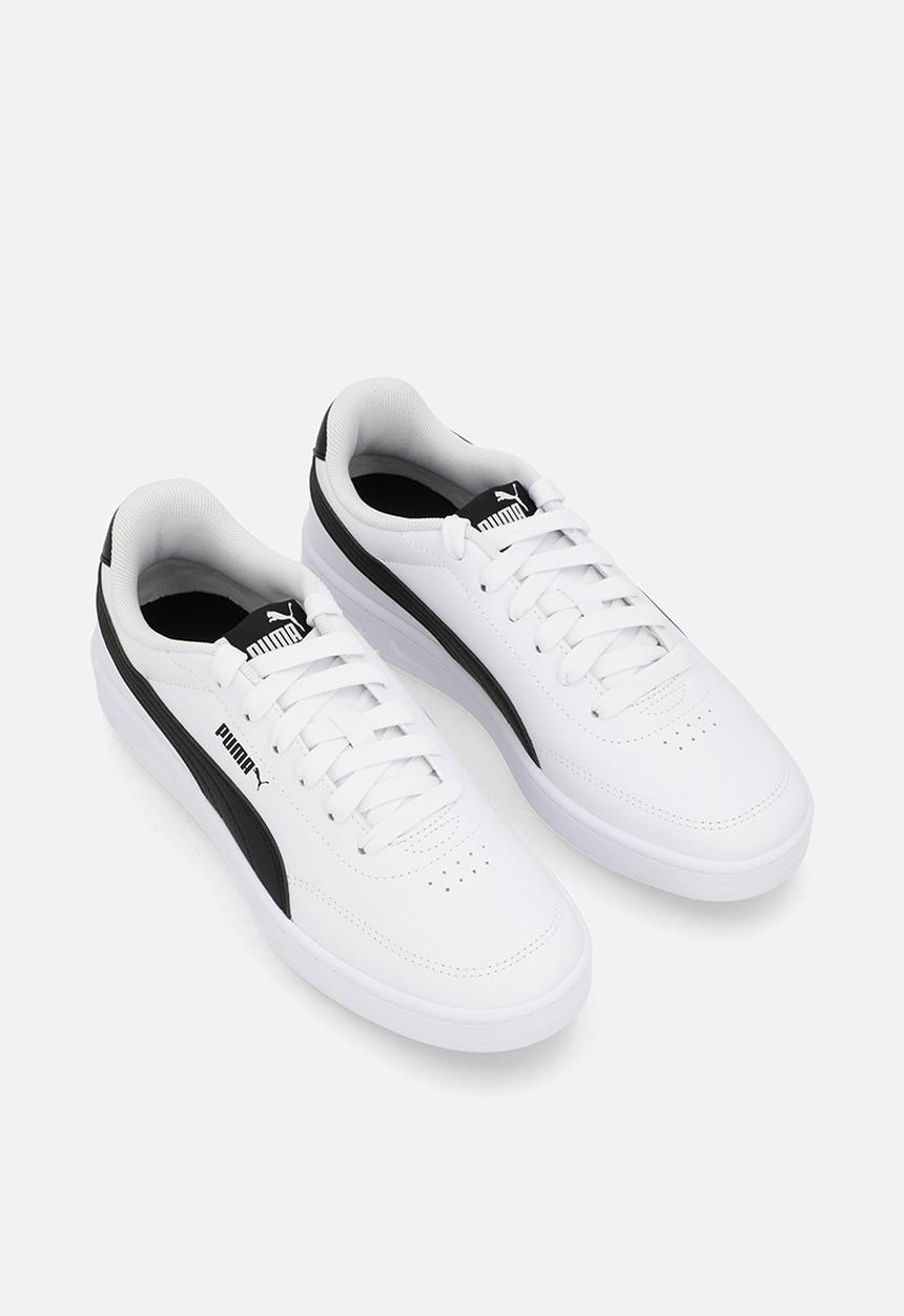 PUMA - Court Classic Clean Jr-Puma White-Puma Black