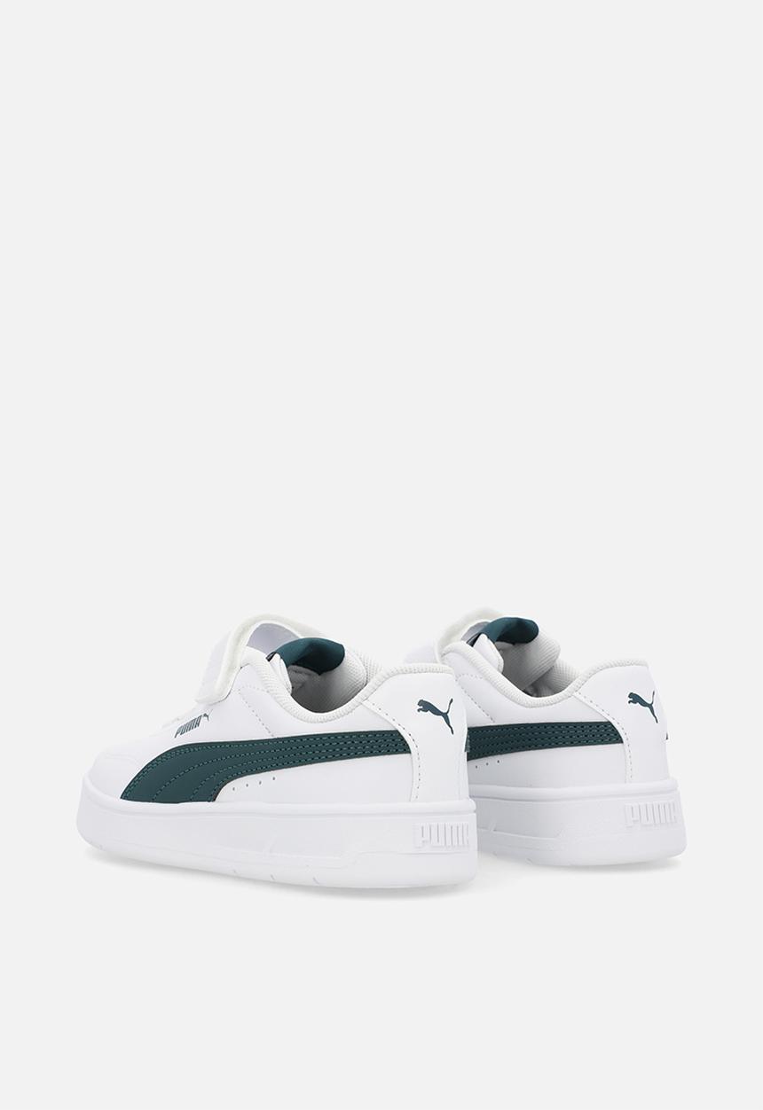 PUMA - Court Classic Clean Ac+ Ps-Puma White-Green Terrain