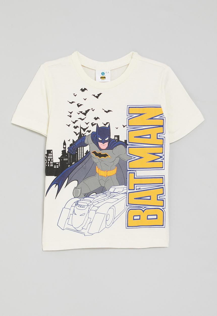 Pop Candy - Batman graphic print tee - off white
