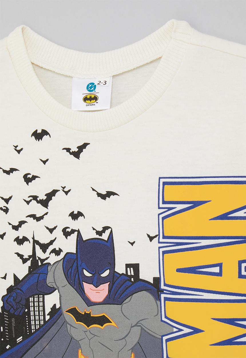 Pop Candy - Batman graphic print tee - off white