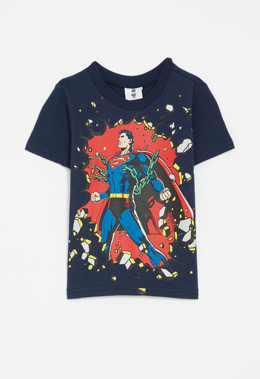 Pop Candy - Superman graphic print t-shirt - dark navy