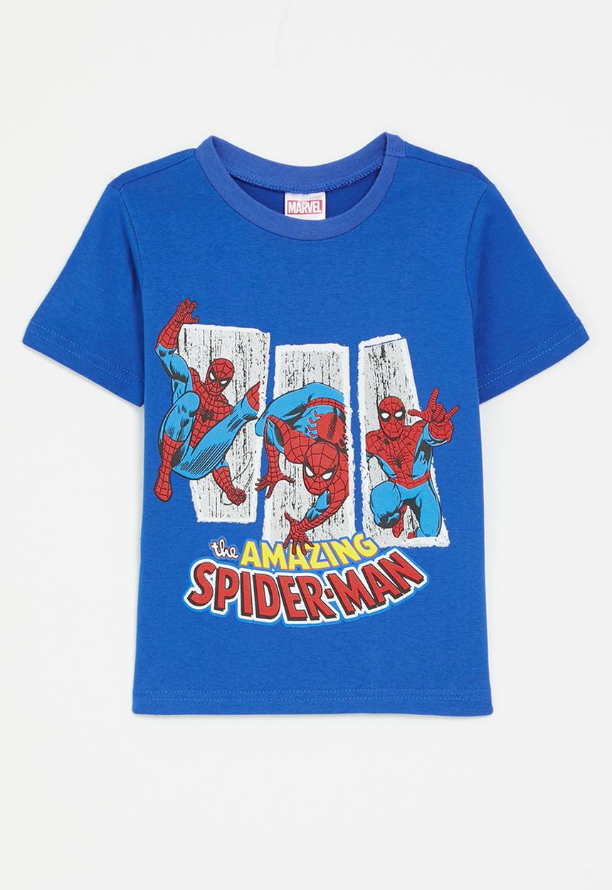 Pop Candy - The Amazing Spiderman graphic print t-shirt - royal blue