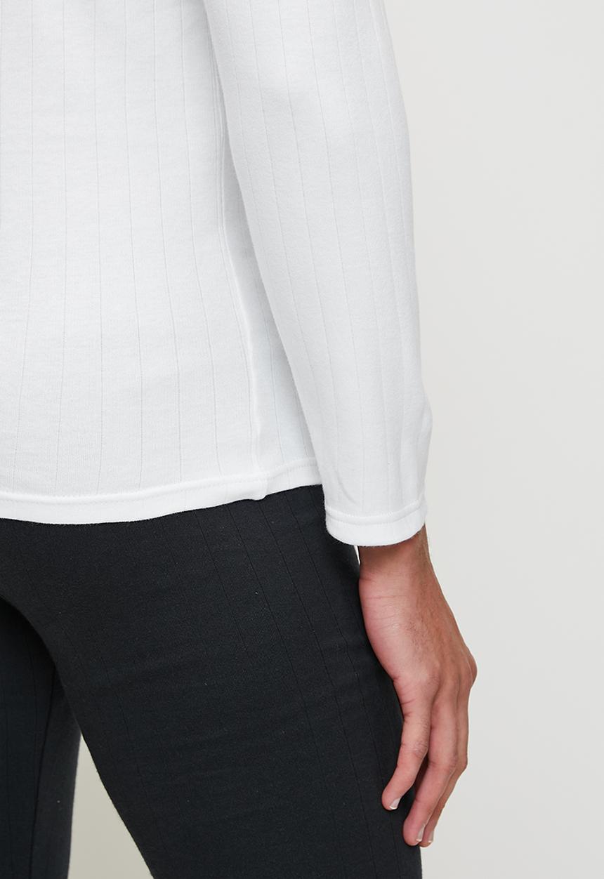 Jockey - 1 Pack  drop needle interlock - Interlock White shirt - White