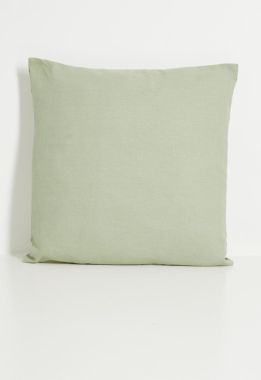 H&S - Stripe outdoor cushion - Olive