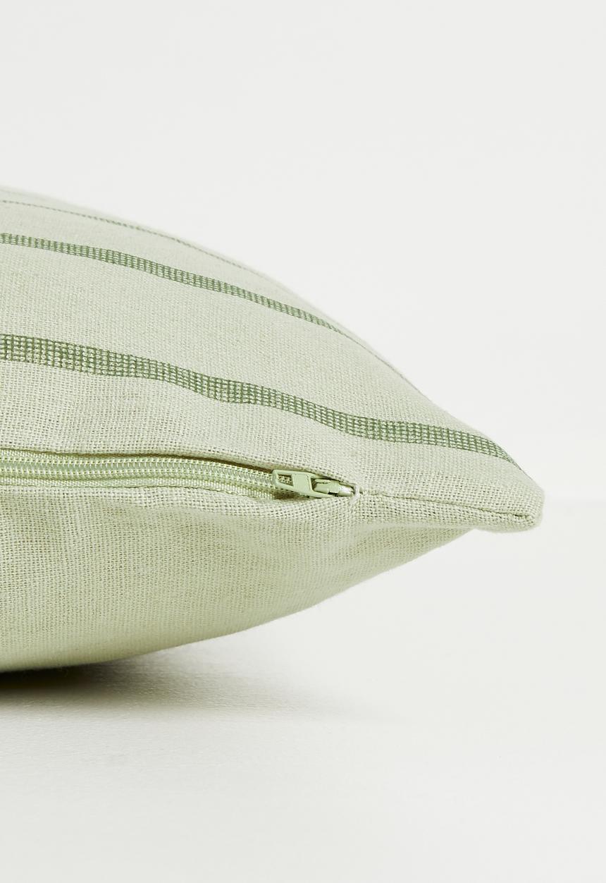 H&S - Stripe outdoor cushion - Olive