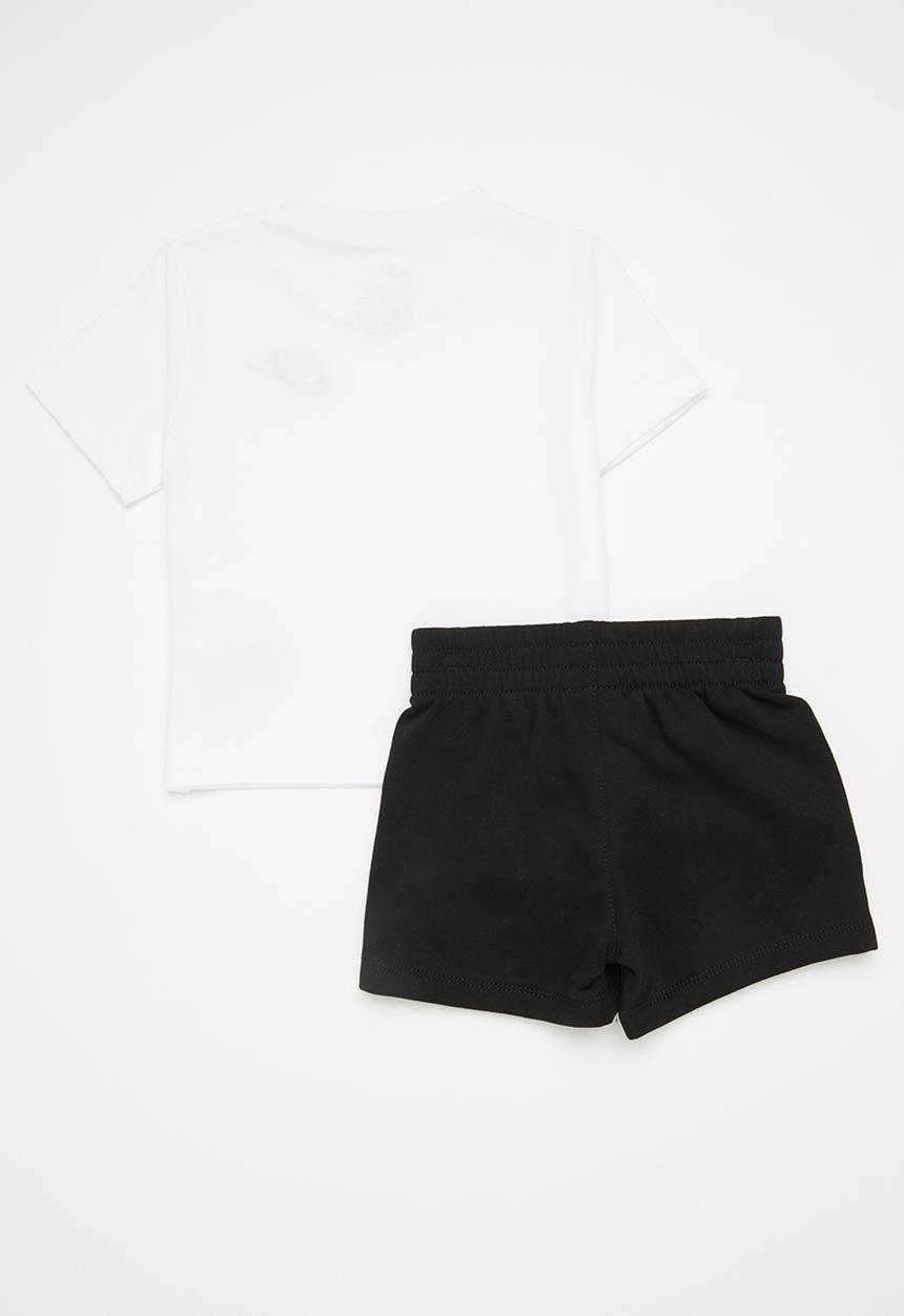 Nike - Nike club knit set - black & white 
