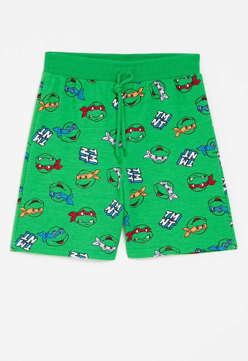 Pop Candy - TMNT shorts - green/aop
