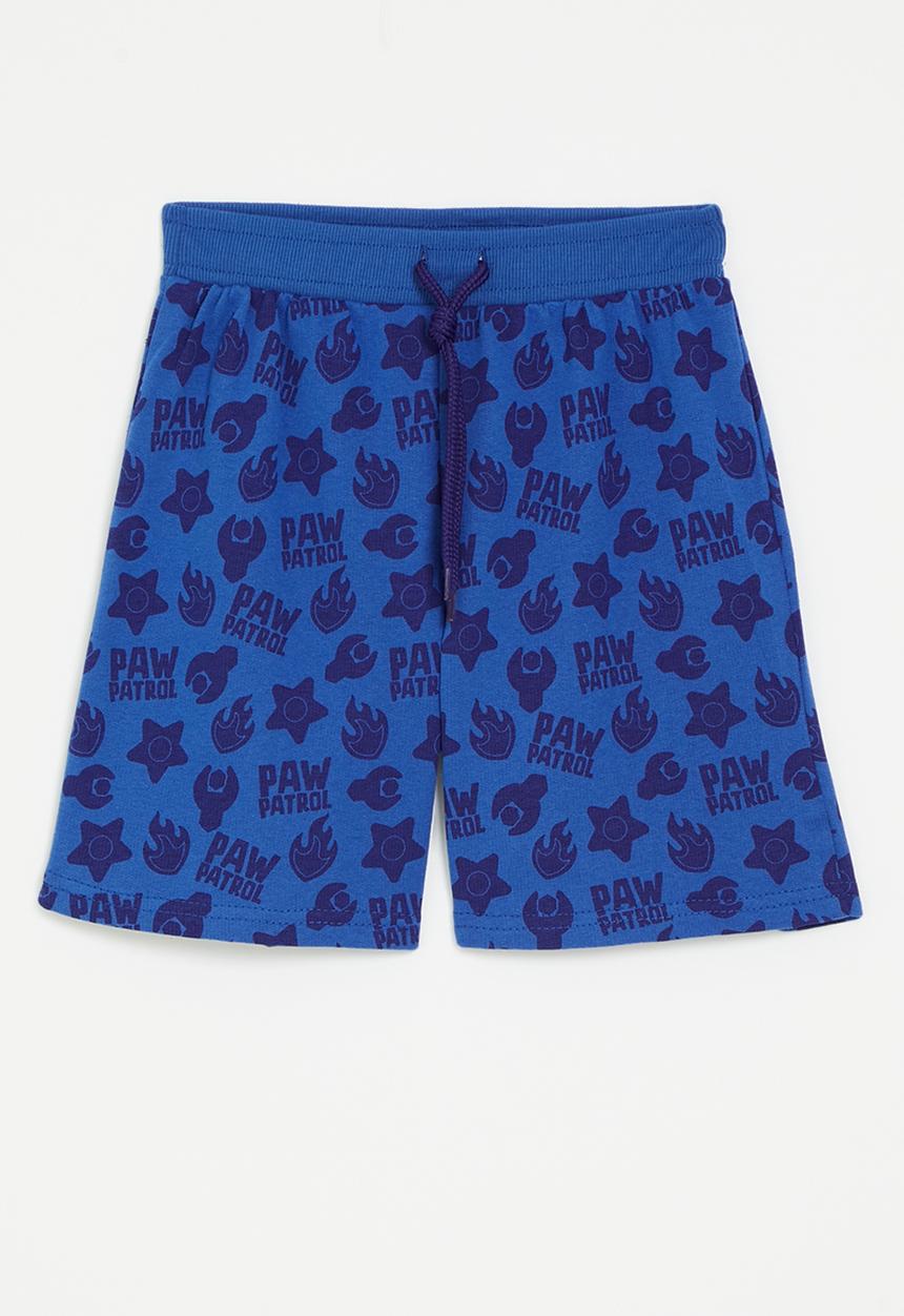 Pop Candy - Paw Patrol shorts - royal blue/navy/aop