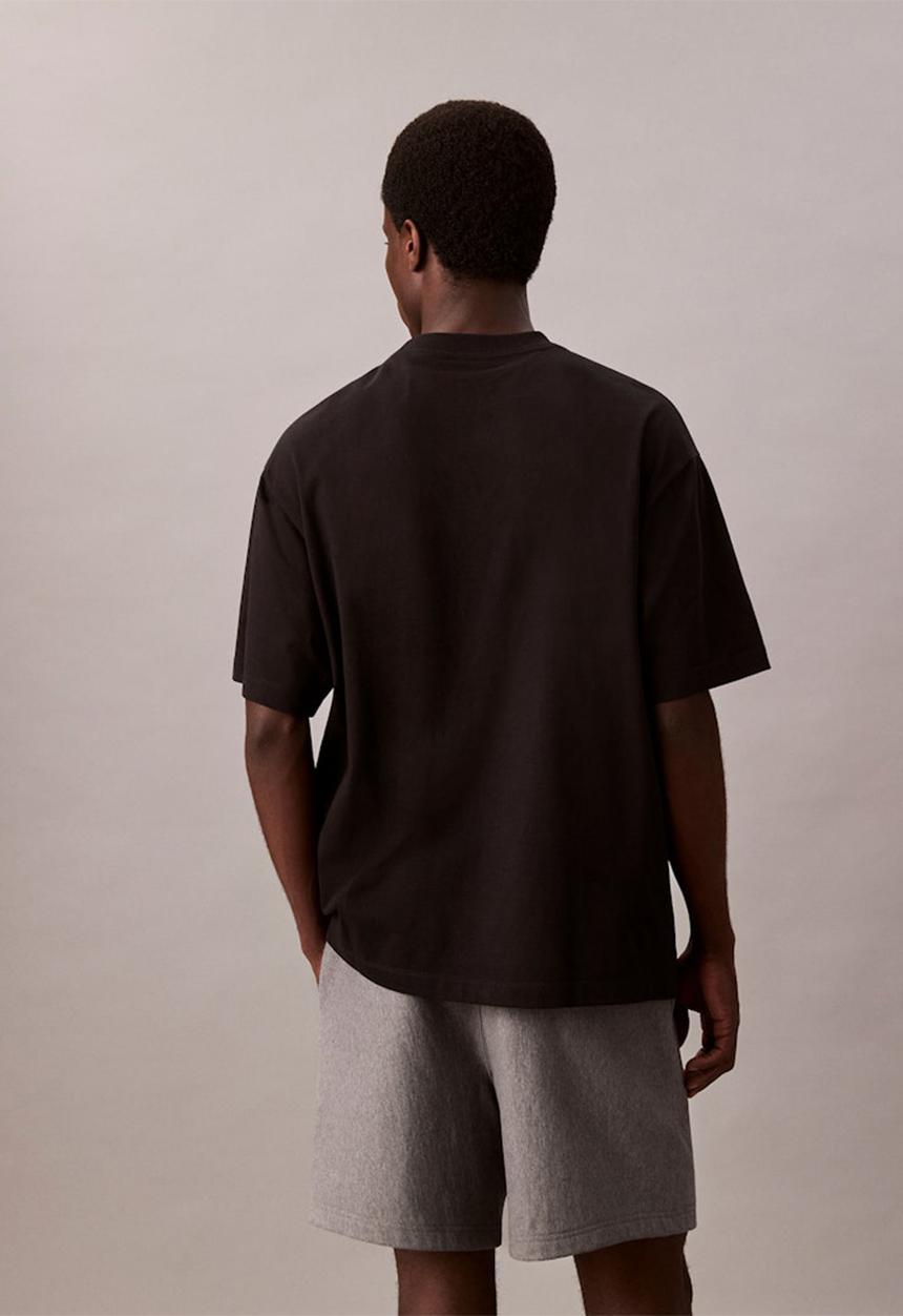 Calvin Klein - Ss Hero Monologo Emb 16S Crewneck Tee - Black