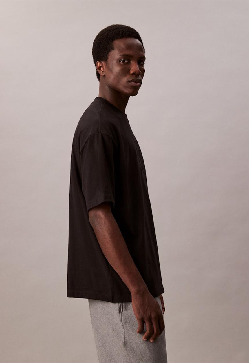 Calvin Klein - Ss Hero Monologo Emb 16S Crewneck Tee - Black