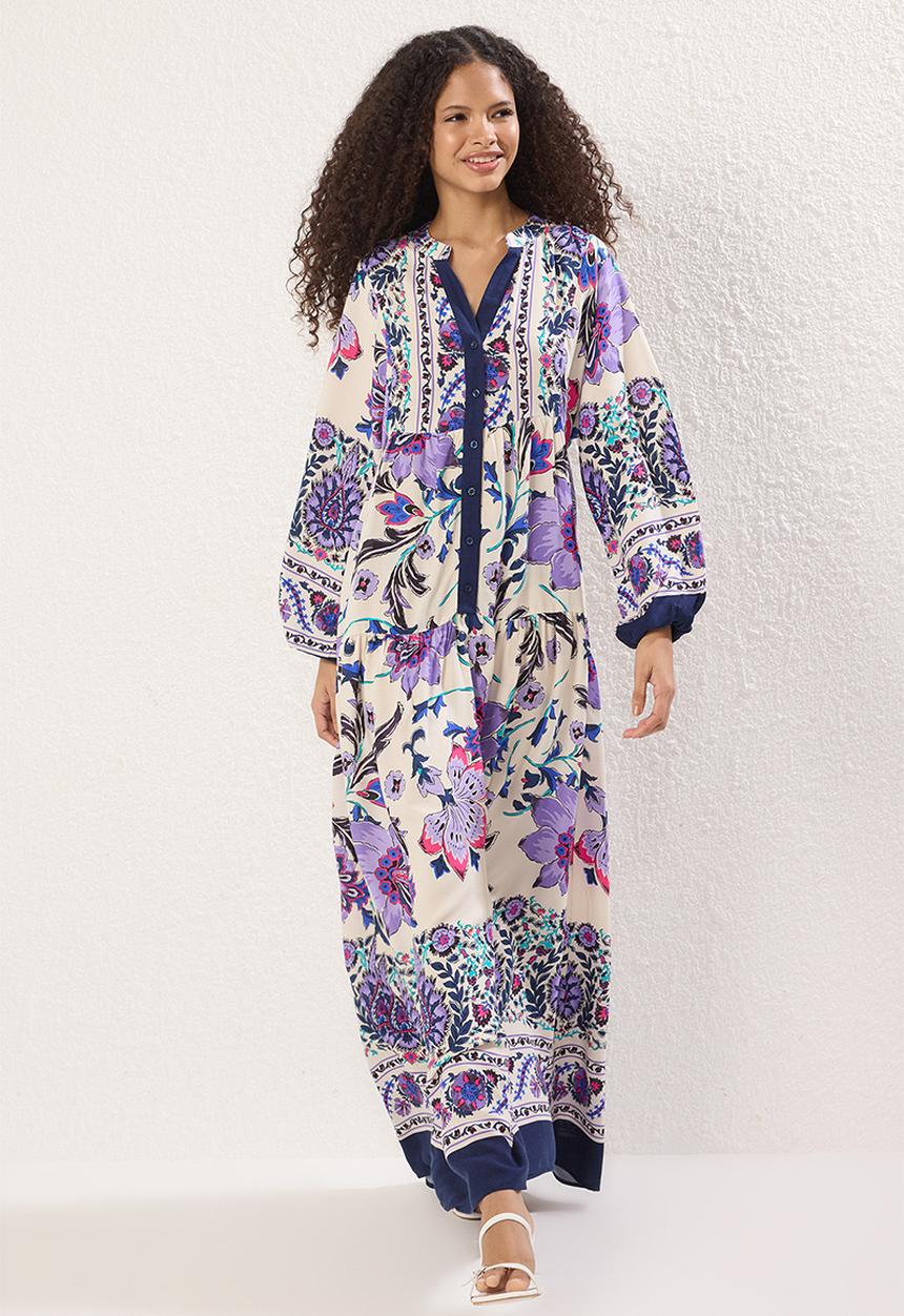 Trendyol - Viscose Woven Dress - Purple