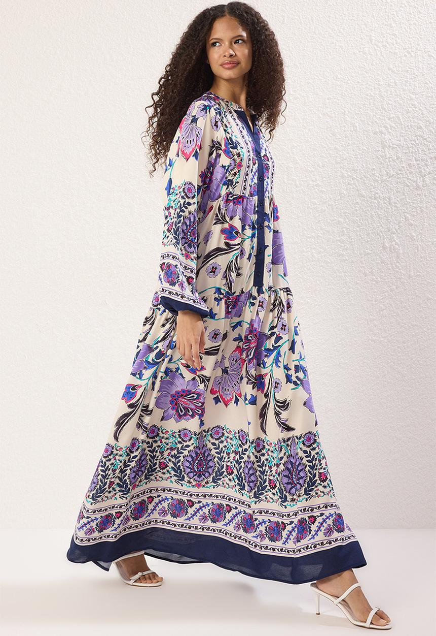 Trendyol - Viscose Woven Dress - Purple