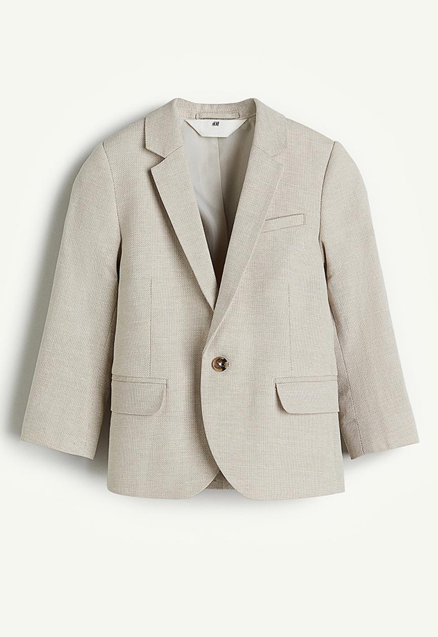 H&M - Single-breasted jacket - light greige