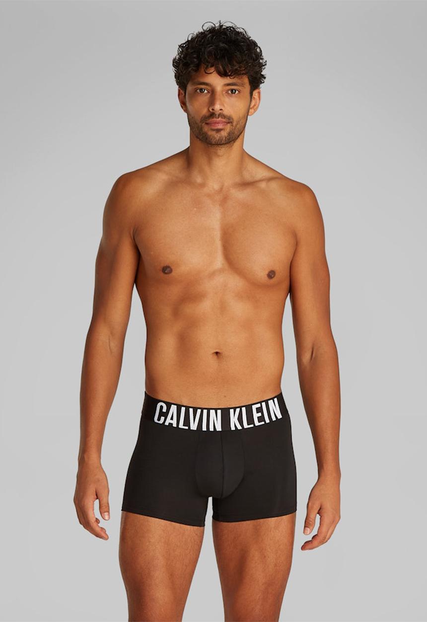 Calvin Klein - Trunk 3Pk - B- Misty Gr, White, Blossom Gr Lgs