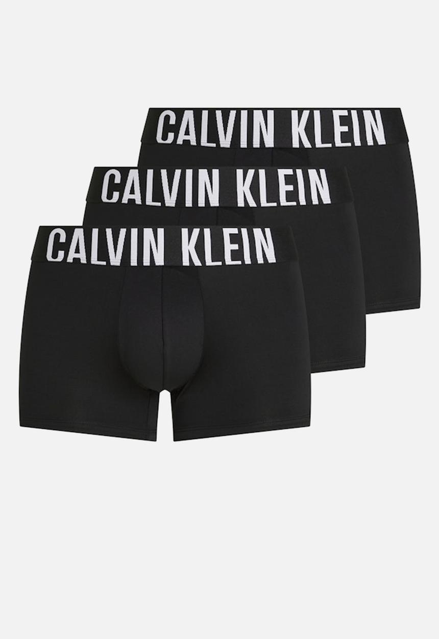 Calvin Klein - Trunk 3Pk - B- Misty Gr, White, Blossom Gr Lgs