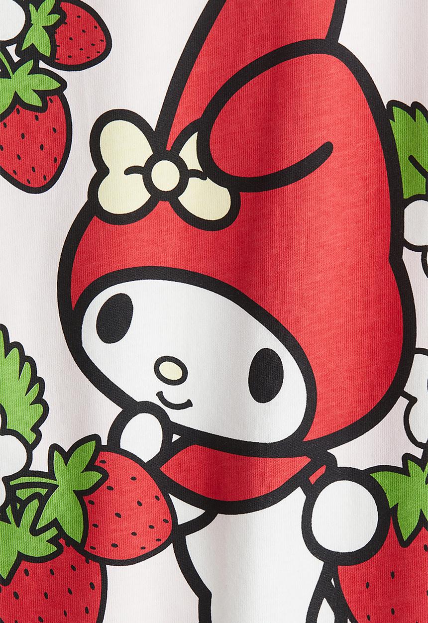 H&M - Printed cotton T-shirt - white my melody