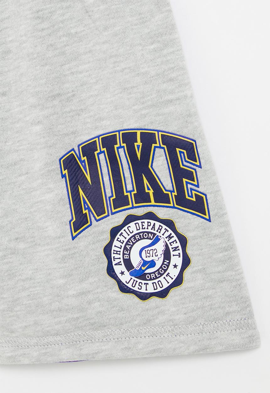 Nike - Nike pe french terry reversible shorts - light smoke gray heather