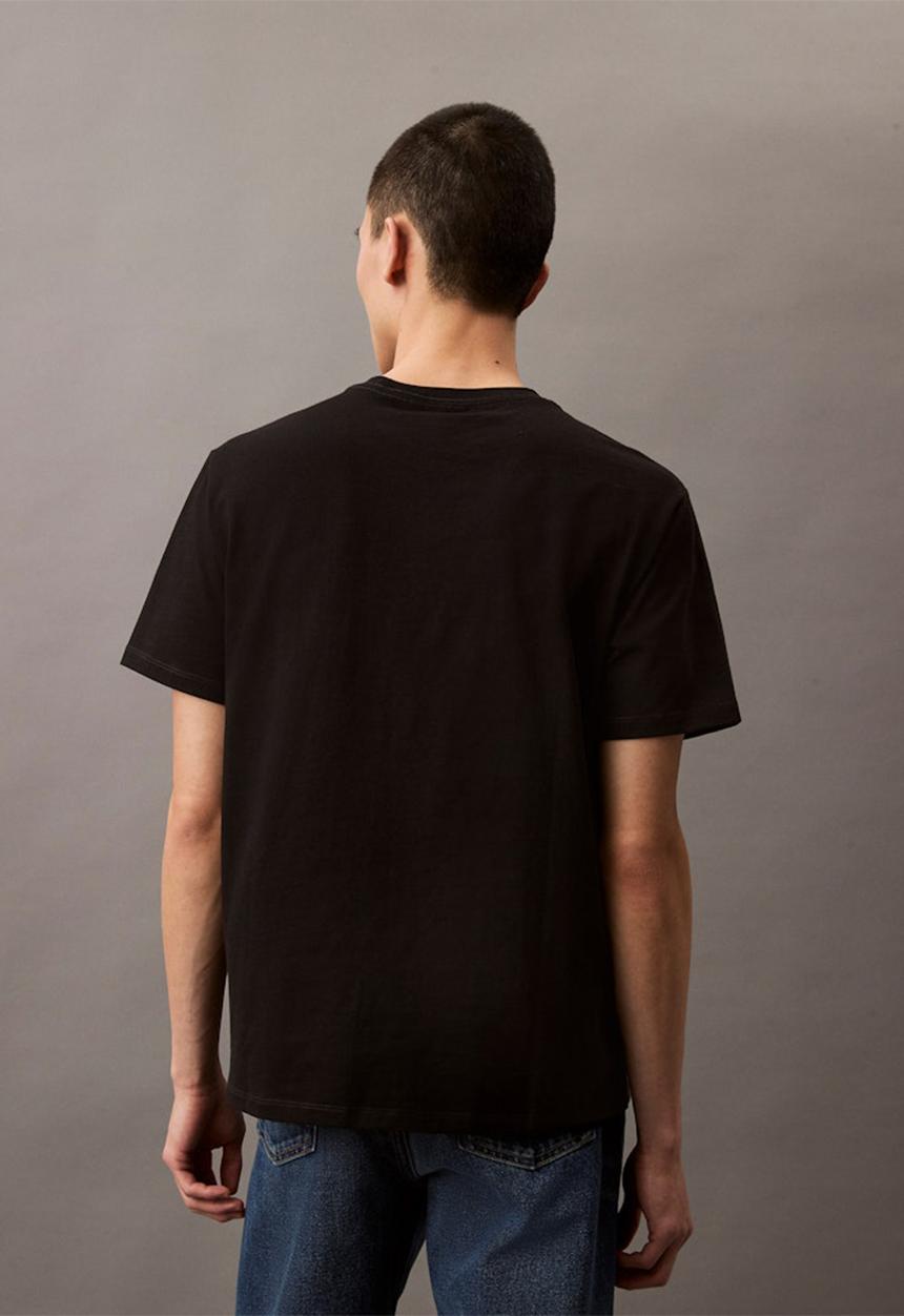 Calvin Klein - Ss Hero Monologo Tee 20S - Black