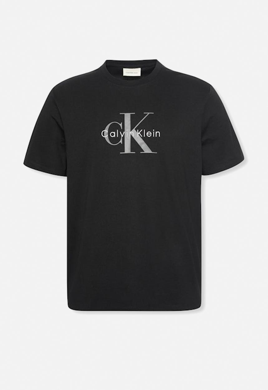 Calvin Klein - Ss Hero Monologo Tee 20S - Black