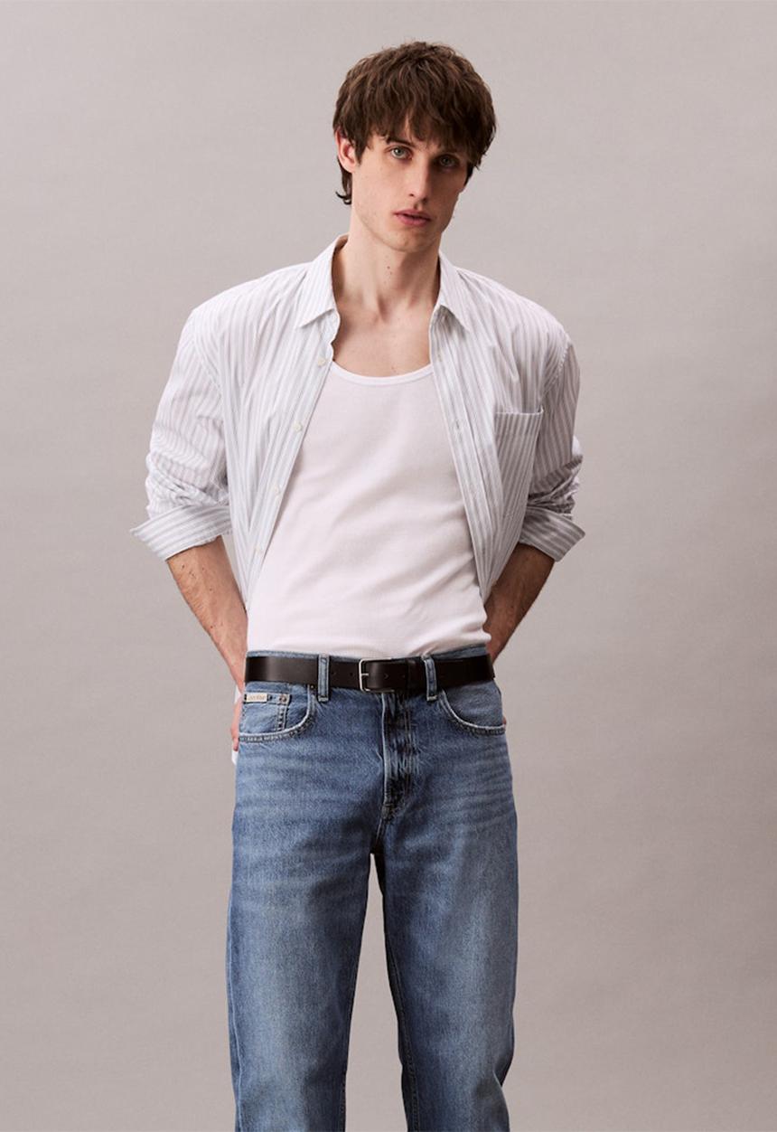 Calvin Klein - 90S Straight Lt Wt Shockwave Jean - Shockwave