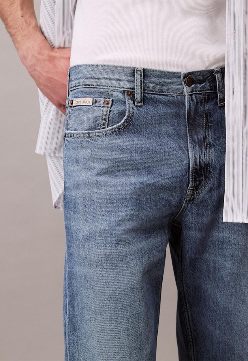 Calvin Klein - 90S Straight Lt Wt Shockwave Jean - Shockwave