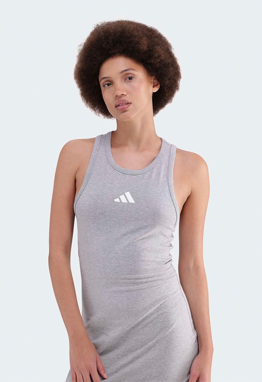 adidas Performance - W FI SL DRESS - grey
