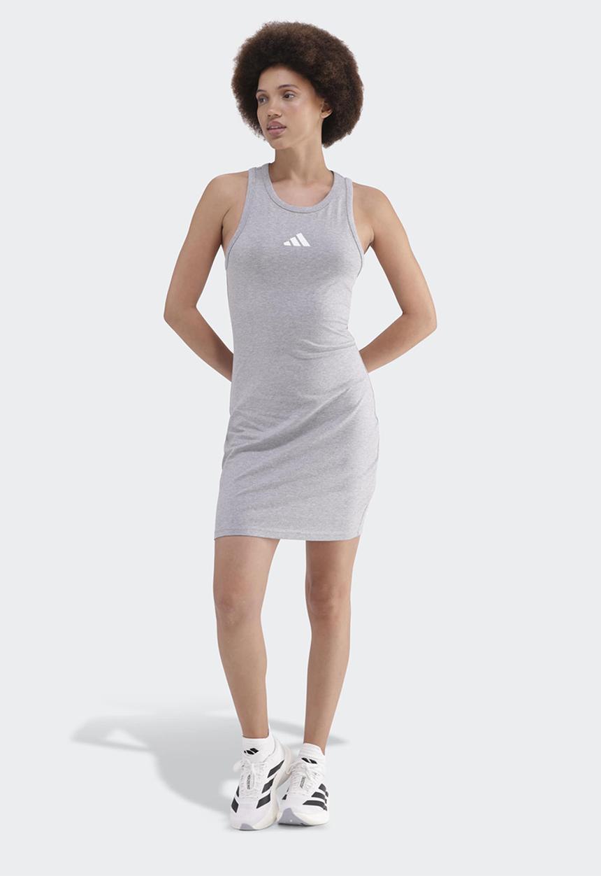 adidas Performance - W FI SL DRESS - grey