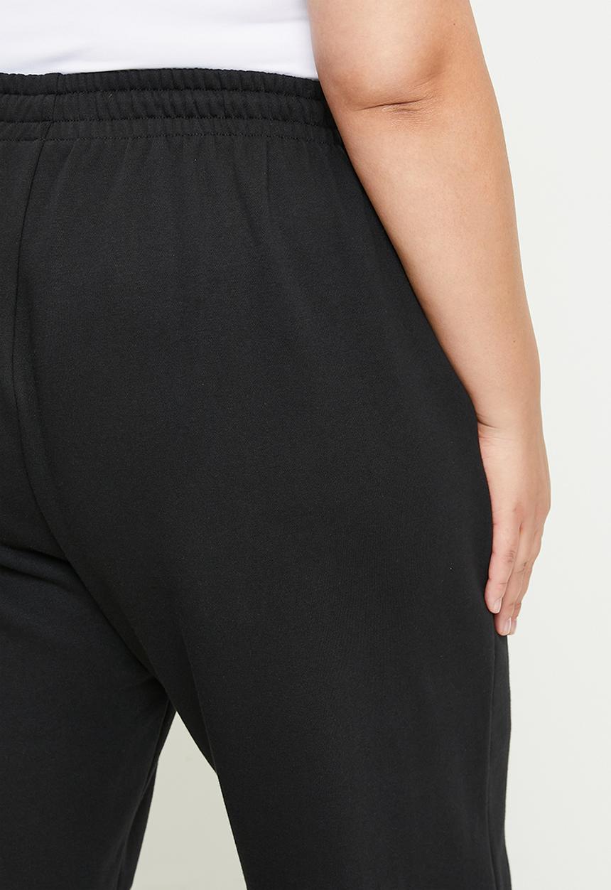 adidas Originals - Plus ESS JOGGER FT W - black