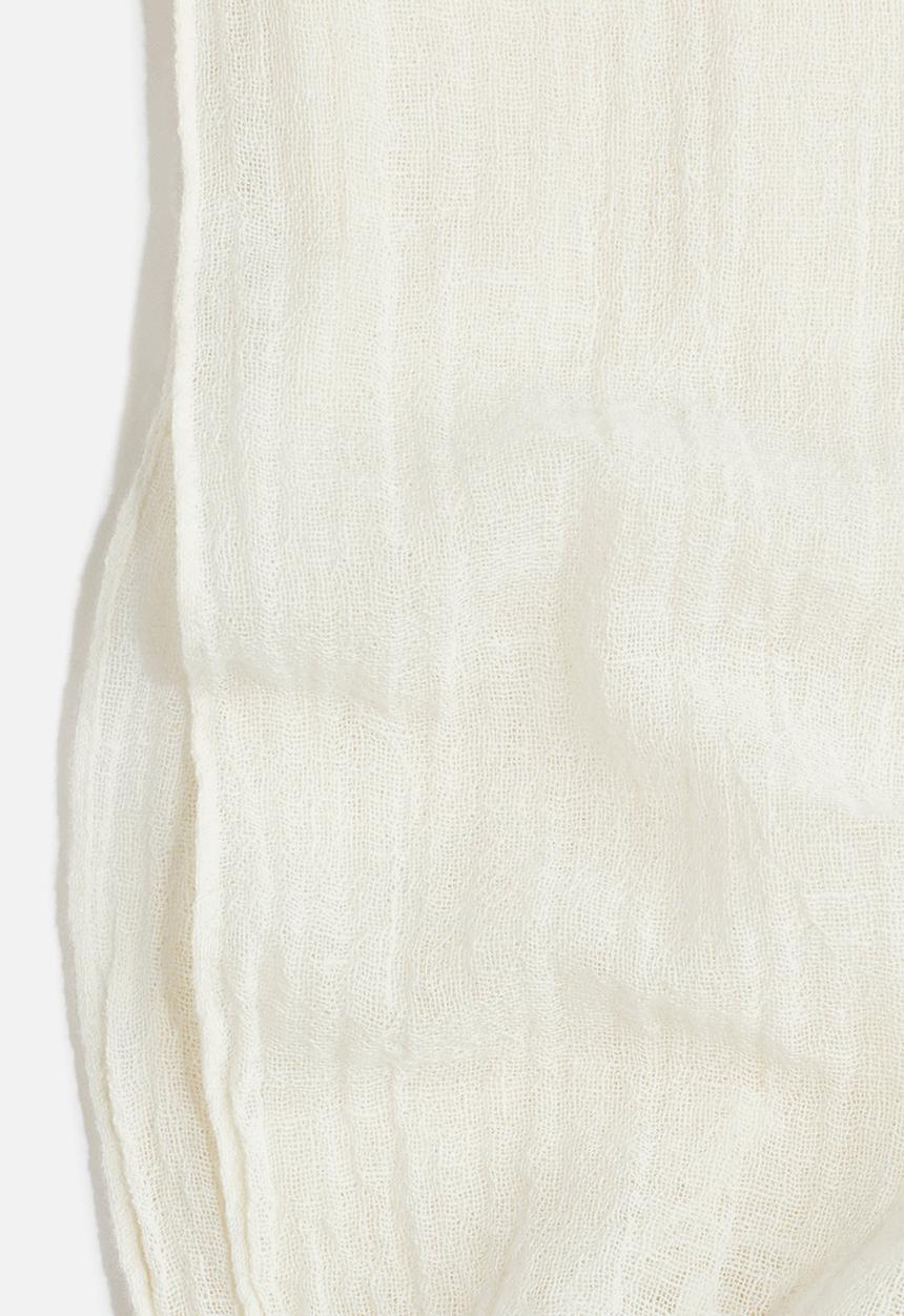 H&M - Linen-blend shawl - cream